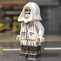 Minifigure - Finnish Army Sniper The White Death (Simo Häyhä) (Winter War Era Soldier) (LEGO Compatible)