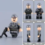 Minifigure - German Feldgendarmerie Sergeant (NCO)(Military Police Squad Leader) WWII (LEGO Compatible)