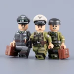 Minifigure - German Military Officers WWII (LEGO Compatible)