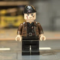 Minifigure - German Panzer Commander (Normandy 1944 Hitlerjugend Division Style) WWII (LEGO Compatible)