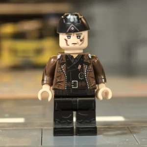 Minifigure - German Panzer Commander (Normandy 1944 Hitlerjugend Division Style) WWII (LEGO Compatible)