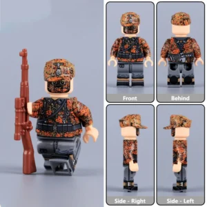 Minifigure - German Waffen-SS Sniper WWII (LEGO Compatible)