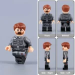 Minifigure - German Wehrmacht "Straggler" Soldier (Versprengter / Retreating Infantryman) WWII (LEGO Compatible)