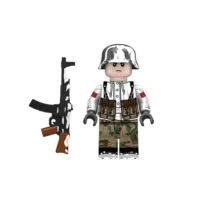 Minifigure - German Wehrmacht Winter Grenadier (Late War 1944-1945) WWII (LEGO Compatible)