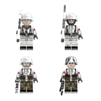 Minifigure - German Wehrmacht Winter Squad (1944-1945) WWII (LEGO Compatible)