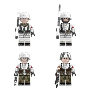 Minifigure - German Wehrmacht Winter Squad (1944-1945) WWII (LEGO Compatible) Minifigure - German Wehrmacht Winter Squad (1944-1945) WWII (LEGO Compatible)