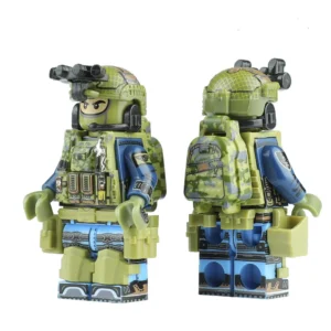 Minifigure - Hong Kong SDU Operator (Special Duties Unit) (LEGO Compatible)