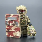 Minifigure - Modern U.S. Navy SEAL (Special Warfare Operator) (DEVGRU) Operator – Point Man / Breacher (LEGO Compatible)