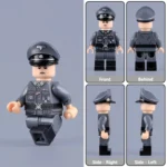 Minifigure - Otto Skorzeny German Waffen-SS Officer Commando WWII (LEGO Compatible)