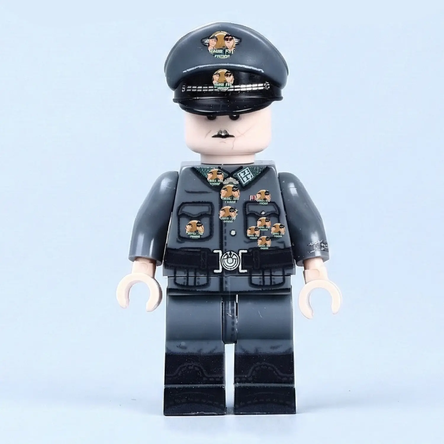 Minifigure - Otto Skorzeny German Waffen-SS Officer Commando WWII (LEGO Compatible)