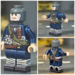 Minifigure - Royal Naval Division (RND) Assault Trooper / Combat Engineer(The "Bluejacket" Trench Raider) WWI (LEGO Compatible)