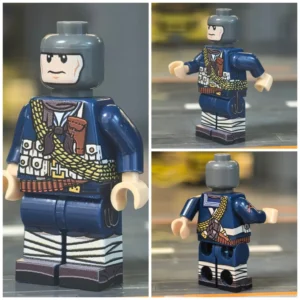 Minifigure - Royal Naval Division (RND) Assault Trooper Combat Engineer(The Bluejacket Trench Raider) WWI (LEGO Compatible) Minifigure - Royal Naval Division (RND) Assault Trooper Combat Engineer(The Bluejacket Trench Raider) WWI (LEGO Compatible)
