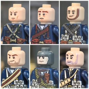 Minifigure - Royal Naval Division (RND) Bluejacket Squad WWI (LEGO Compatible) Minifigure - Royal Naval Division (RND) Bluejacket Squad WWI (LEGO Compatible)