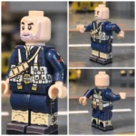 Minifigure - Royal Naval Division (RND) Grenadier / Corporal(The "Old Salt" Veteran Bomber) WWI (LEGO Compatible)