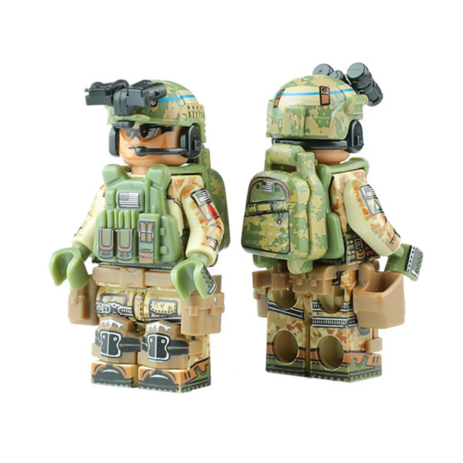 Minifigure - US Army Delta Force Operator (1st Special Forces Operational Detachment-Delta CAG) (LEGO Compatible)