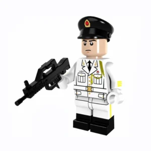 Minifigure – Chinese PLA Honor Guard (Air Force/Ceremonial) (LEGO Compatible)