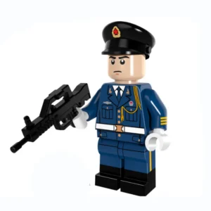 Minifigure – Chinese PLA Honor Guard (Blue Ceremonial Uniform) (LEGO Compatible)