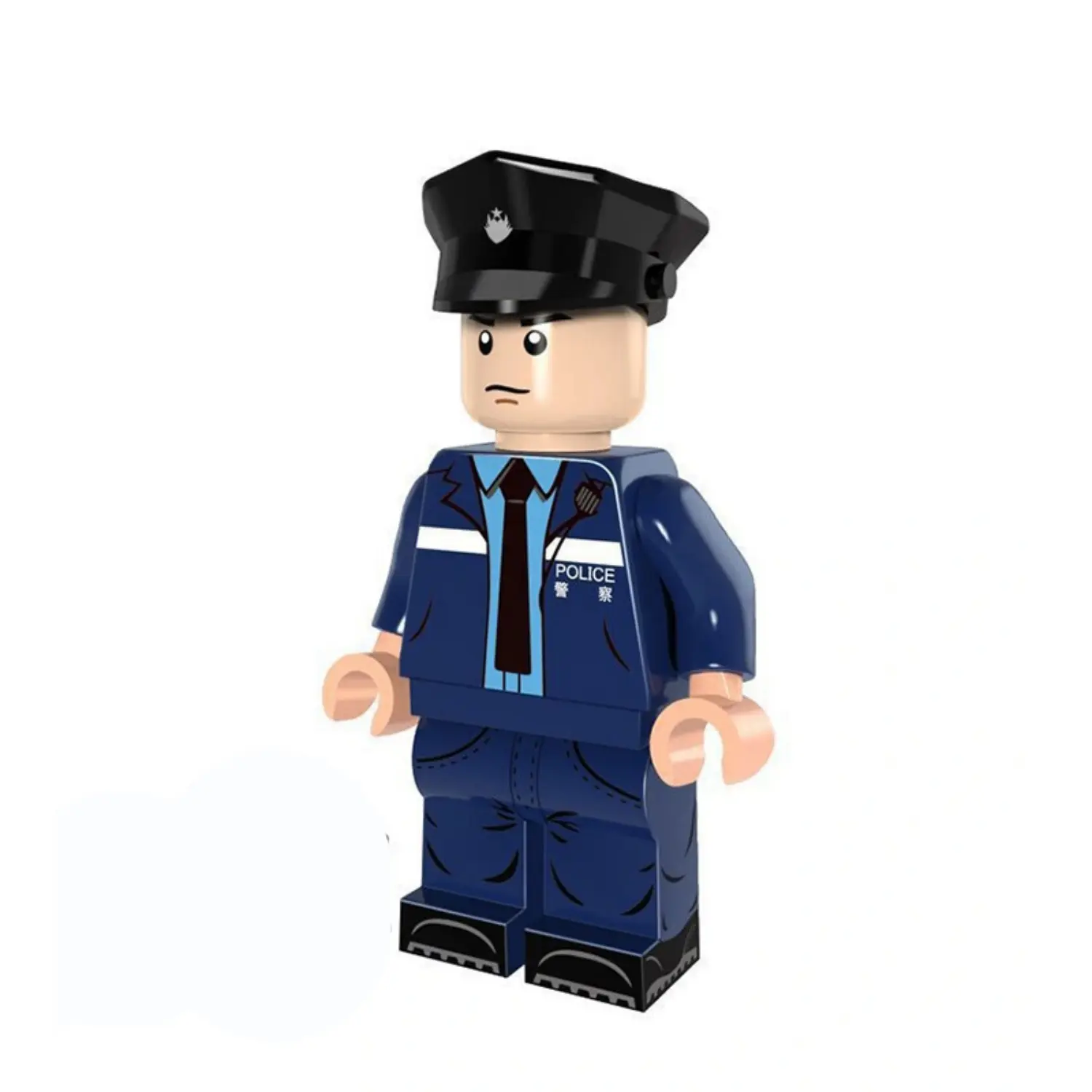 Minifigure – Hong Kong Police Officer (Uniformed Patrol) (LEGO Compatible)