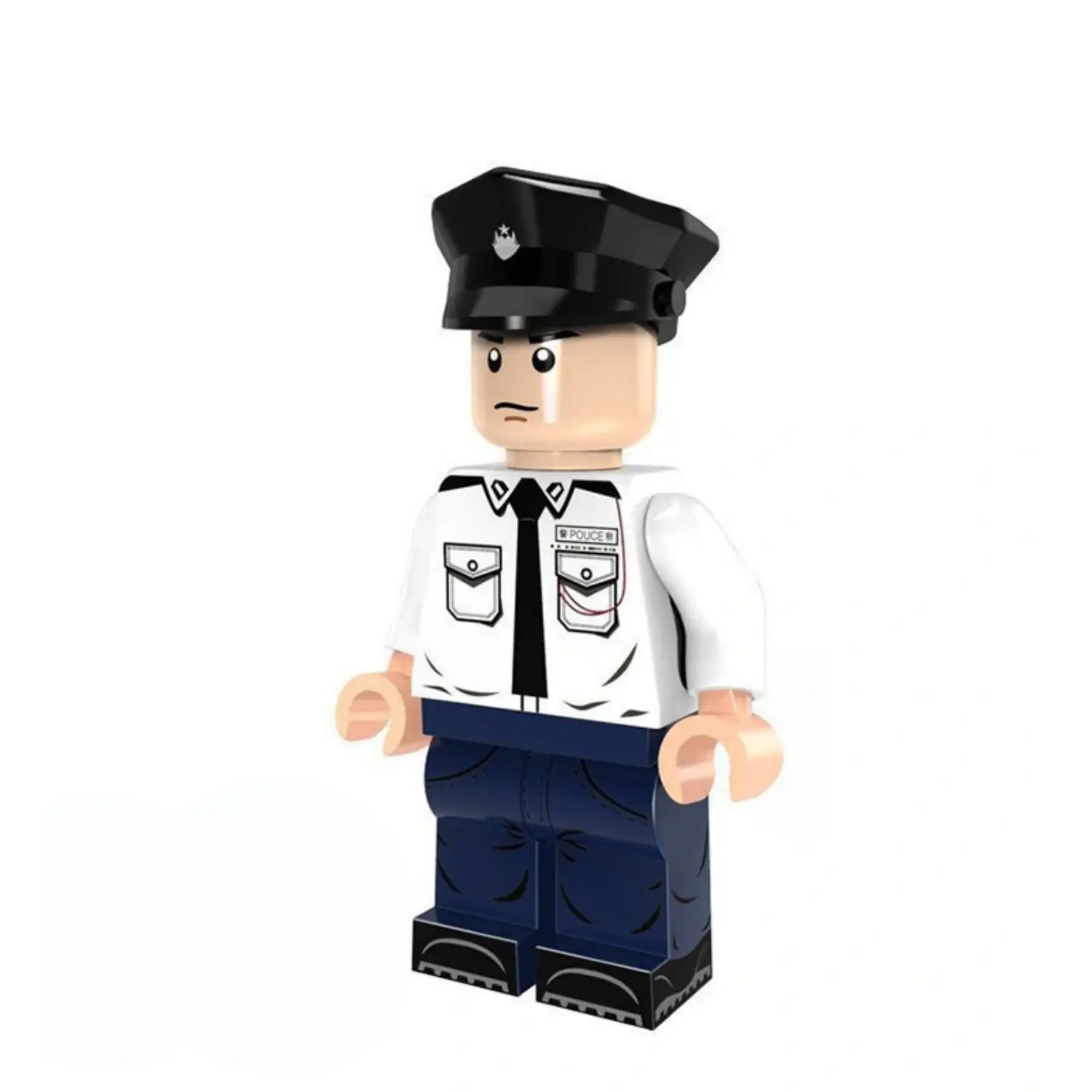 Minifigure – Hong Kong Police Senior Officer (Inspector Rank) (LEGO Compatible)