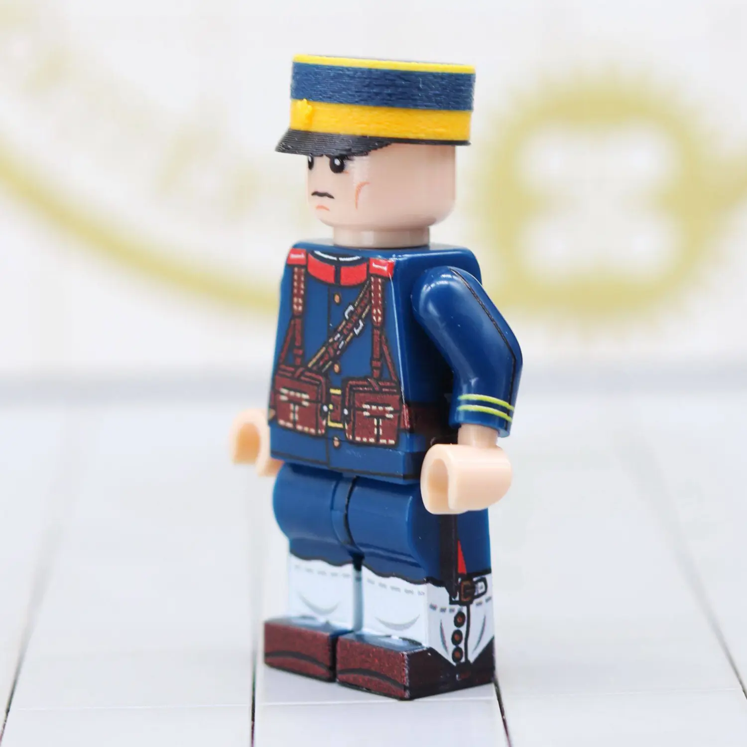 Minifigure – Imperial Japanese Army (IJA) Infantryman NCO (Russo-Japanese War Era) – Russo-Japanese War Era (1904–1905) (LEGO Compatible) Minifigure – Imperial Japanese Army (IJA) Infantryman NCO (Russo-Japanese War Era) – Russo-Japanese War Era (1904–1905) (LEGO Compatible)