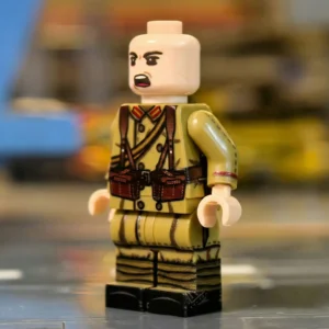 Minifigure – Imperial Japanese Army (IJA) Infantryman with Type 45 Uniform WWI (LEGO Compatible)