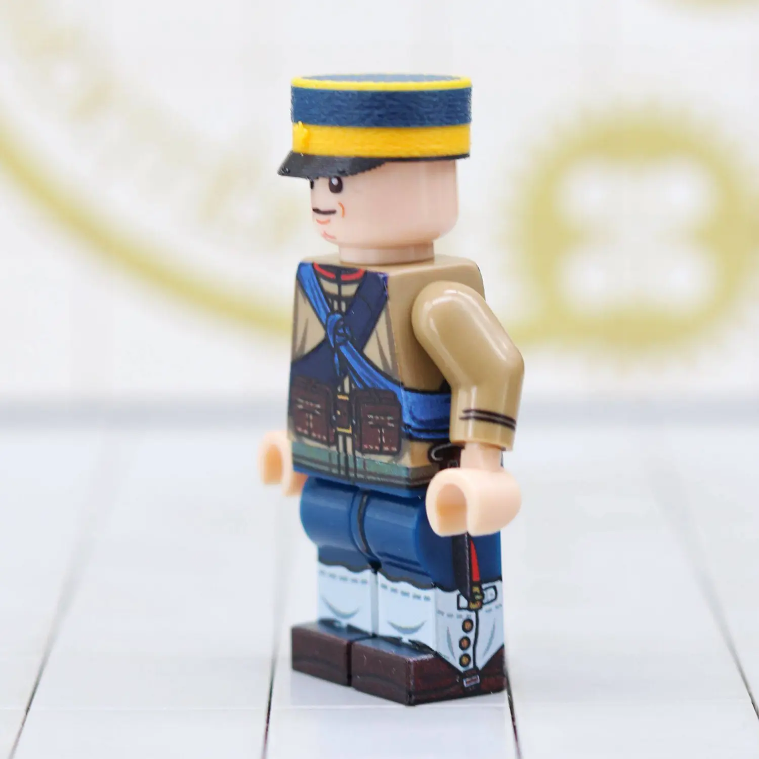 Minifigure – Imperial Japanese Army (IJA) Wounded Infantryman Soldier in Undershirt (Russo-Japanese War Era) (LEGO Compatible) Minifigure – Imperial Japanese Army (IJA) Wounded Infantryman Soldier in Undershirt (Russo-Japanese War Era) (LEGO Compatible)