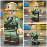 Minifigure – Japanese Imperial Army (IJA) Infantryman / Rifleman WWII (LEGO Compatible)