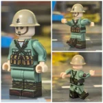 Minifigure – Japanese Imperial Army (IJA) Squad Leader WWII (LEGO Compatible)
