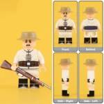 Minifigure – Late Qing Dynasty "Wuwei Corps" Soldier (Right Division) (Imperial Chinese Army – Yuan Shikai's New Army) (LEGO Compatible)