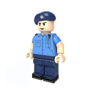 Minifigure – Macau Police Officer (Patrol Uniform) (LEGO Compatible)