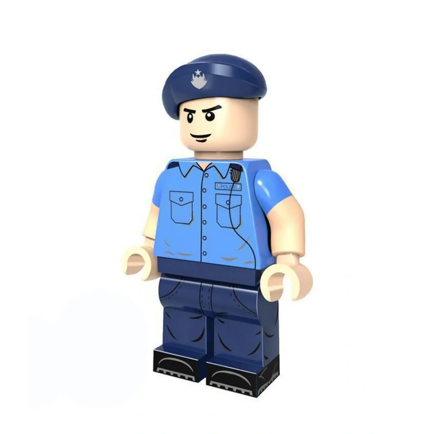 Minifigure – Macau Police Officer (Patrol Uniform) (LEGO Compatible)