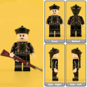 Minifigure – Qing Dynasty Imperial Army Soldier New Army Infantryman (LEGO Compatible) Minifigure – Qing Dynasty Imperial Army Soldier New Army Infantryman (LEGO Compatible)