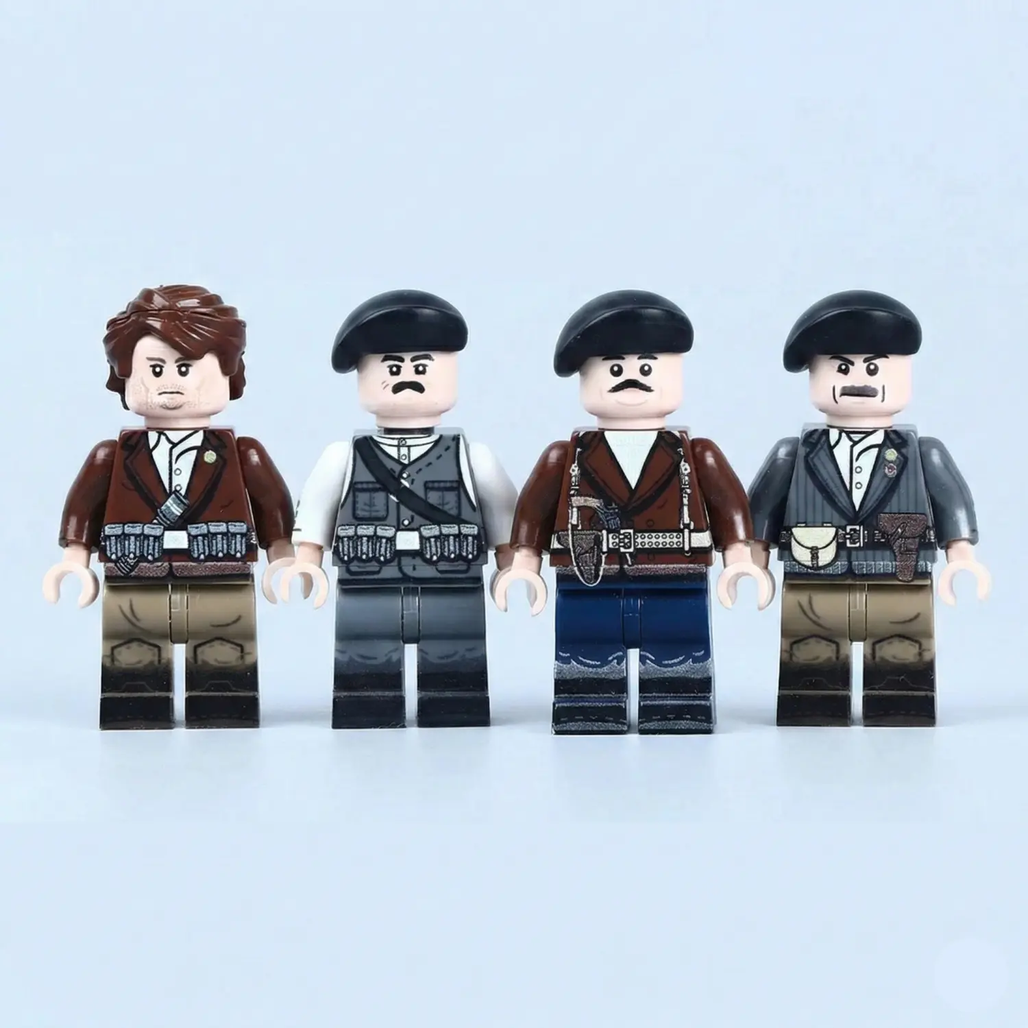 Minifigure – Soviet Partisan Resistance Squad WWII (LEGO Compatible)