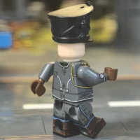 the back of the Minifigure - August von Mackensen The Last Hussar German Imperial Army Field Marshals WWI (LEGO Compatible) 2