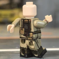 the right back side of the Minifigure – Imperial Japanese Army (IJA) Infantryman – 7th Division (Type 45 Khaki Uniform Variant) WWI (LEGO Compatible) the right back side of the Minifigure – Imperial Japanese Army (IJA) Infantryman – 7th Division (Type 45 Khaki Uniform Variant) WWI (LEGO Compatible)