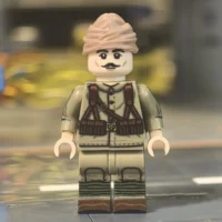 Minifigure - Ottoman Empire Infantryman (Turkish Soldier – Mehmetçik) WWI (LEGO Compatible)