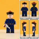 Minifigure – Late Qing Dynasty Army Surgeon / Medical Officer (Imperial New Army Medical Corps) (LEGO Compatible)