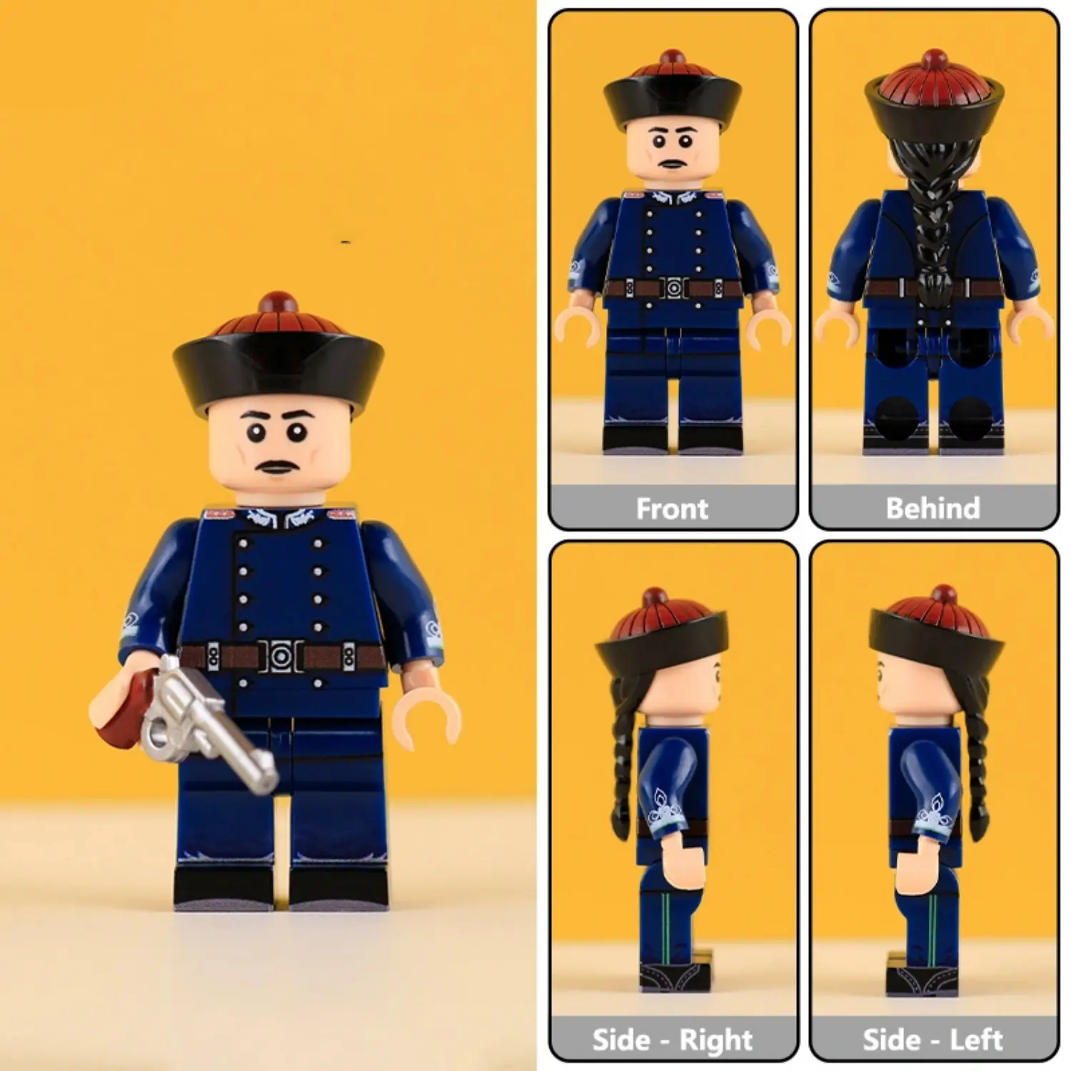 Minifigure – Late Qing Dynasty Army Surgeon Medical Officer (Imperial New Army Medical Corps) (LEGO Compatible)