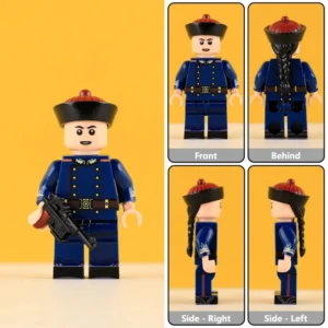 Minifigure – Late Qing Dynasty Infantry Officer (Imperial New Army Commander) (LEGO Compatible)
