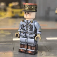 Minifigure – Marshal Philippe Pétain (French Army Commander-in-Chief - World War I, 1917) (LEGO Compatible)