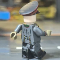 the back of the Minifigure - General Erich von Falkenhayn (First Quartermaster General of the Imperial German Army - 1918) WWI (LEGO Compatible) the back of the Minifigure - General Erich von Falkenhayn (First Quartermaster General of the Imperial German Army - 1918) WWI (LEGO Compatible)