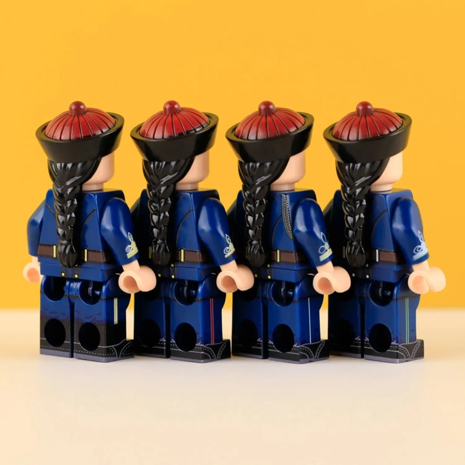 Minifigure – Late Qing Dynasty "New Army" Officers (LEGO Compatible)