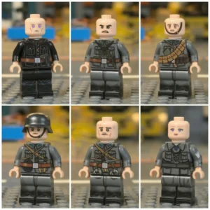 Minifigure - Finnish Armed Forces (Suomen puolustusvoimat) and auxiliary units WWII (LEGO Compatible)