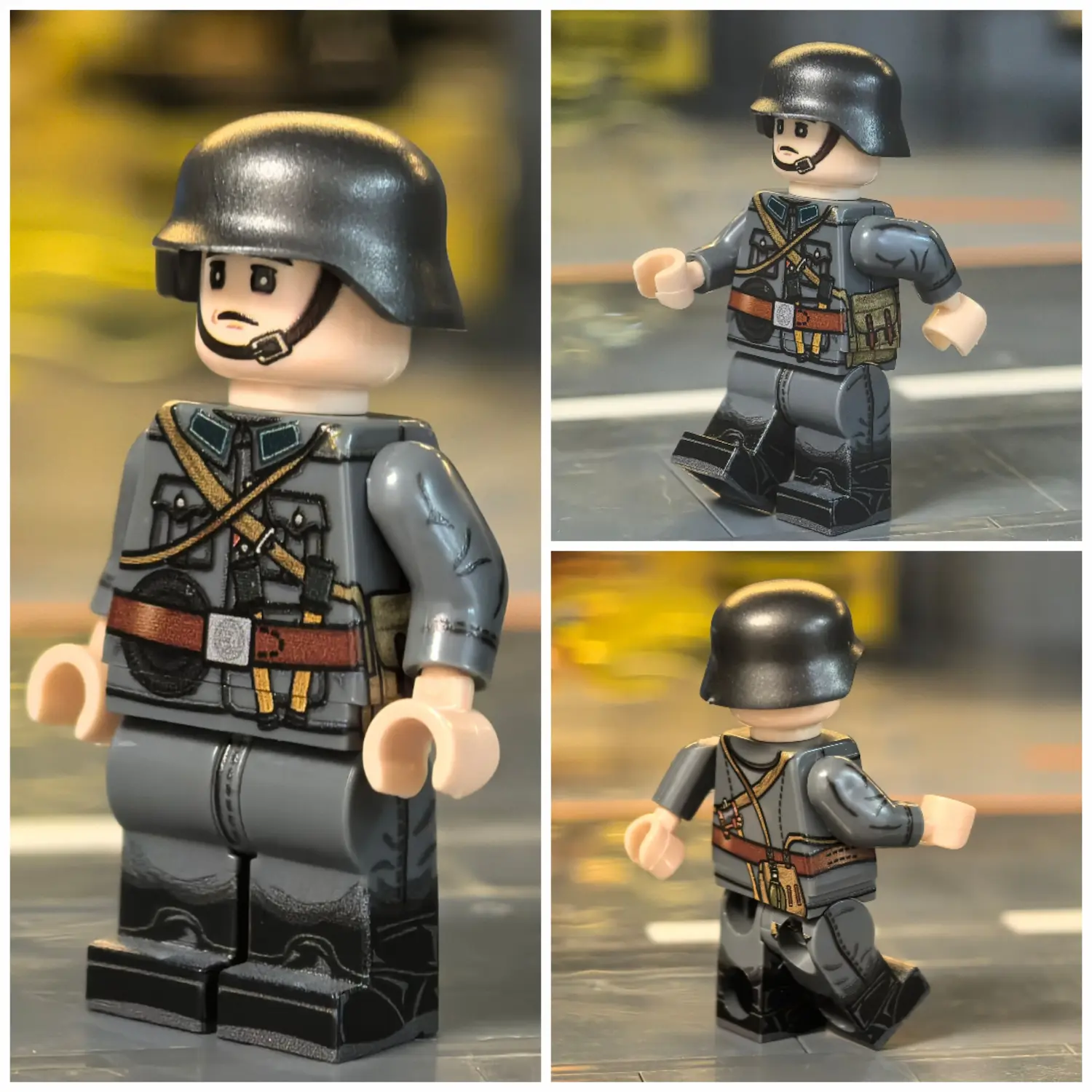 Minifigure - Finnish Infantry Soldier (historically part of the Suomen maavoimat, the Finnish Army) WWII (LEGO Compatible)