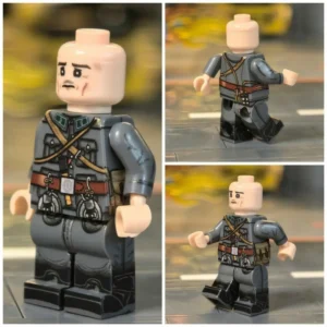 Minifigure - Finnish Infantry Submachine Gunner, historically serving in the Finnish Army (Suomen maavoimat) WWII (LEGO Compatible)