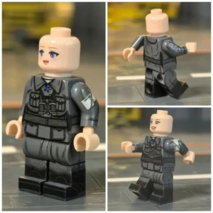 Minifigure - Finnish Lotta Svärd Auxiliary Medic WWII (LEGO Compatible)