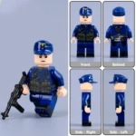Minifigure - German Kriegsmarine Coastal Assault Sergeant WWII (LEGO Compatible)