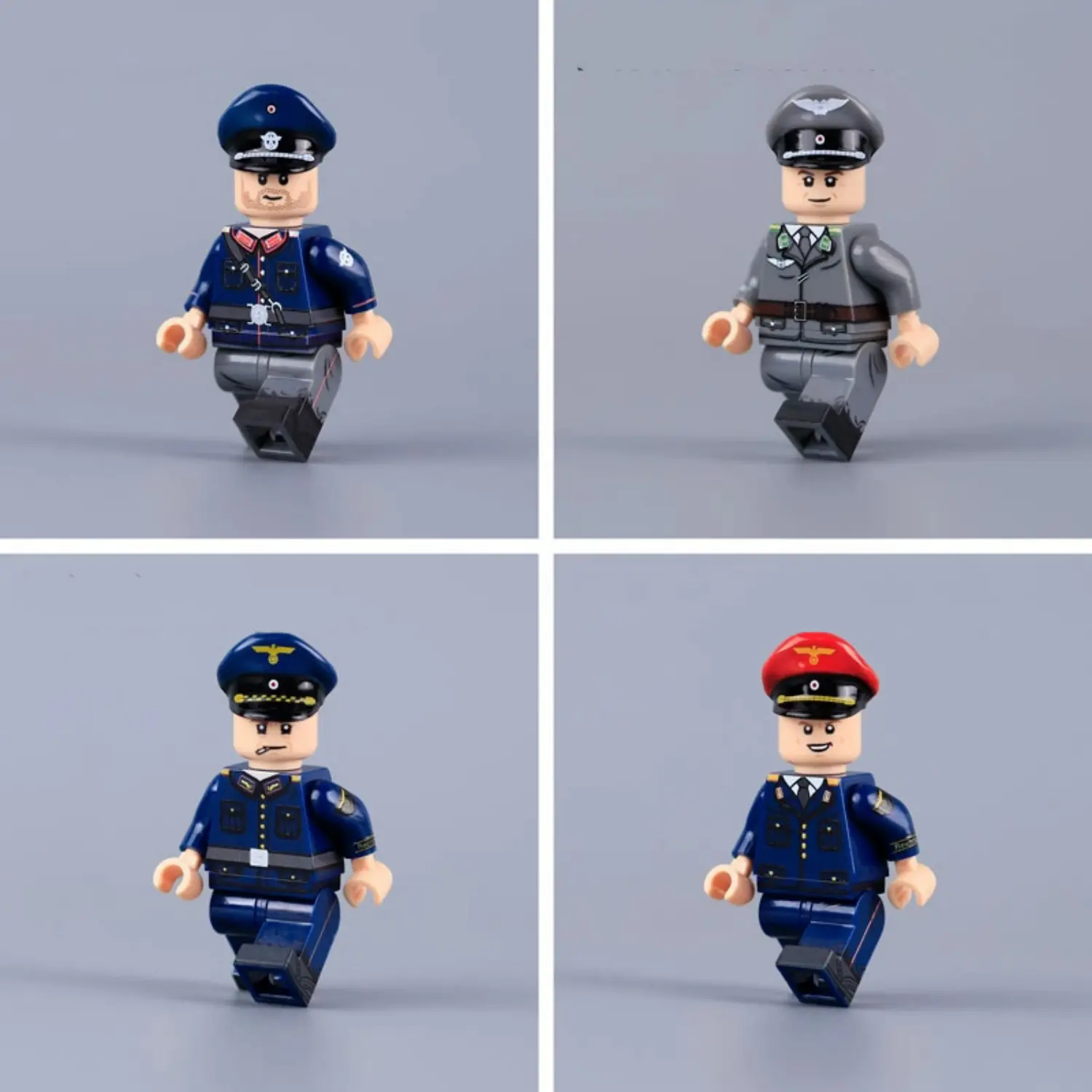 Minifigure - German Non-Combat Units WWII (LEGO Compatible) 2