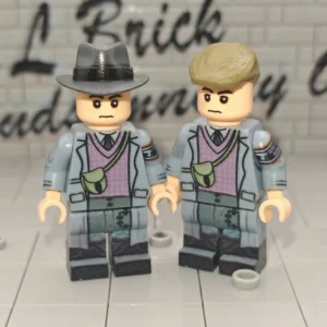 Minifigure - German Volkssturm Militia Members WWII (LEGO Compatible)