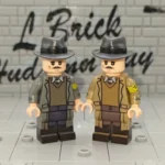 Minifigure - German Volkssturm Militia Members older civilian conscripts from the desperate final stages of the war WWII (LEGO Compatible)